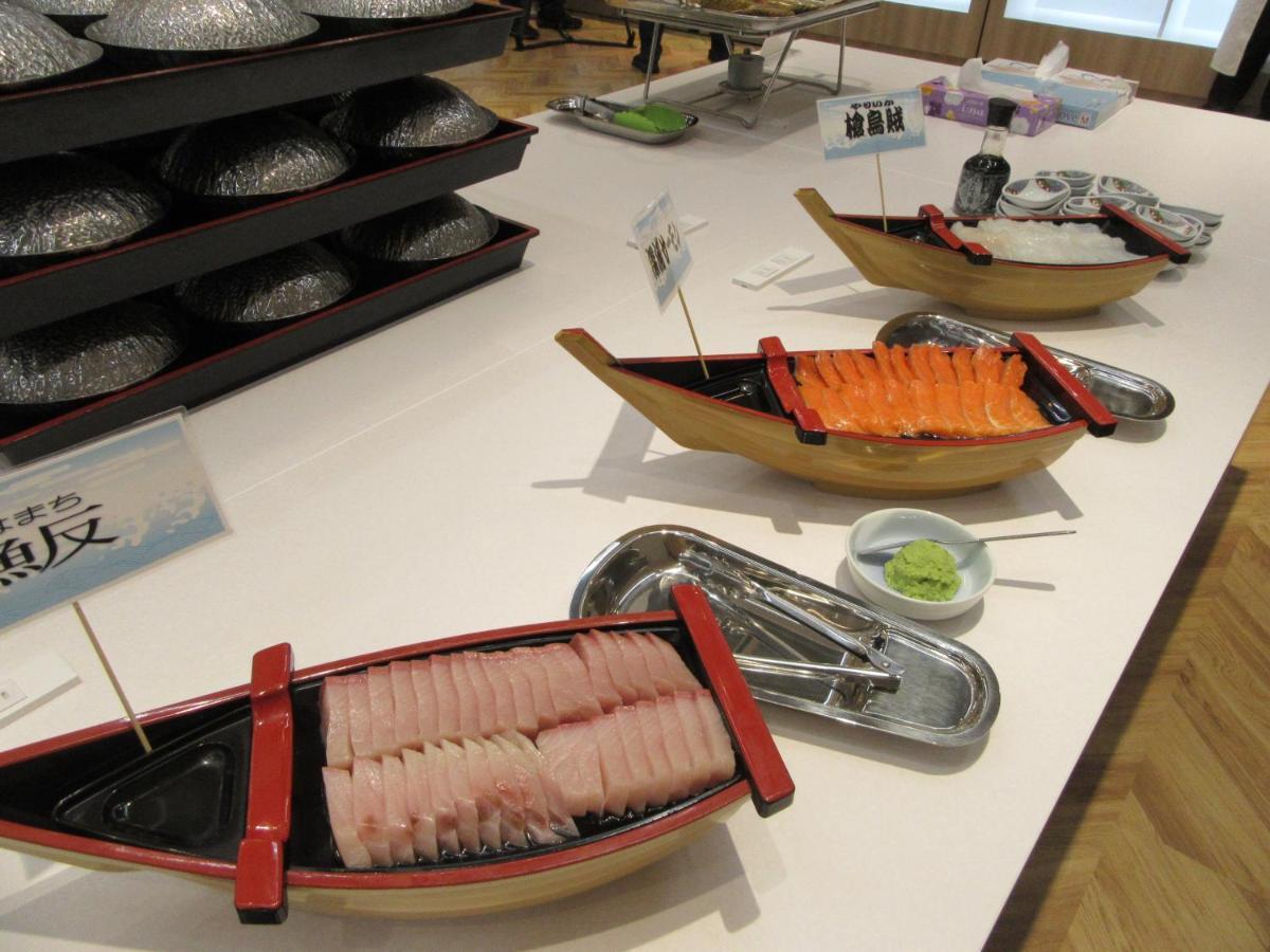 Koganezaki Furofushi Onsen Hotel Fukaura ภายนอก รูปภาพ